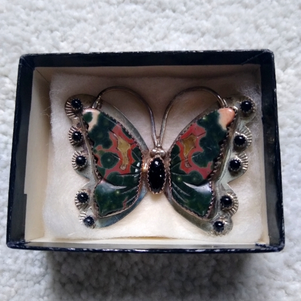 Butterfly brooch